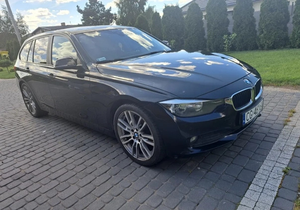 BMW Seria 3 cena 41900 przebieg: 250000, rok produkcji 2013 z Grudziądz małe 37